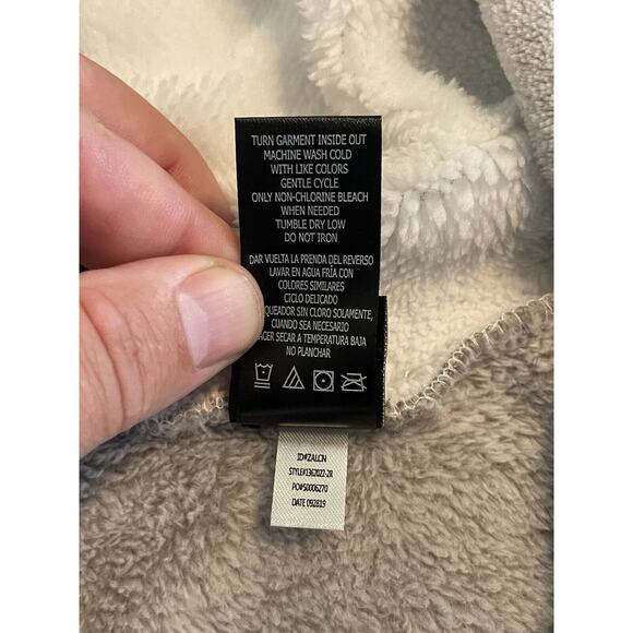 Disney Women's Hoodie Mickey Gray Fleece Lounge Sherpa Dress Sleepwear N EUC - Picture 9 of 9